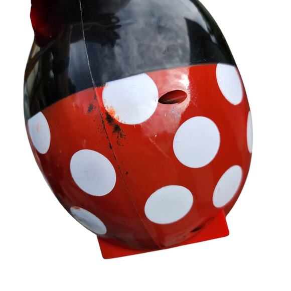 DISNEY PARK MICKEY MINNIE MOUSE POPCORN BUCKET SOUVENIR BALLOON RED POLKA DOT - Picture 5 of 12